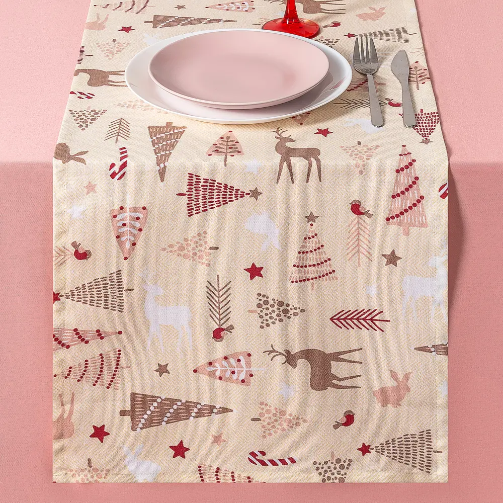 Дорожка Altali Форест прямоугольная 40x140 см цвет бежевый STLM-2165631 - Вид №4