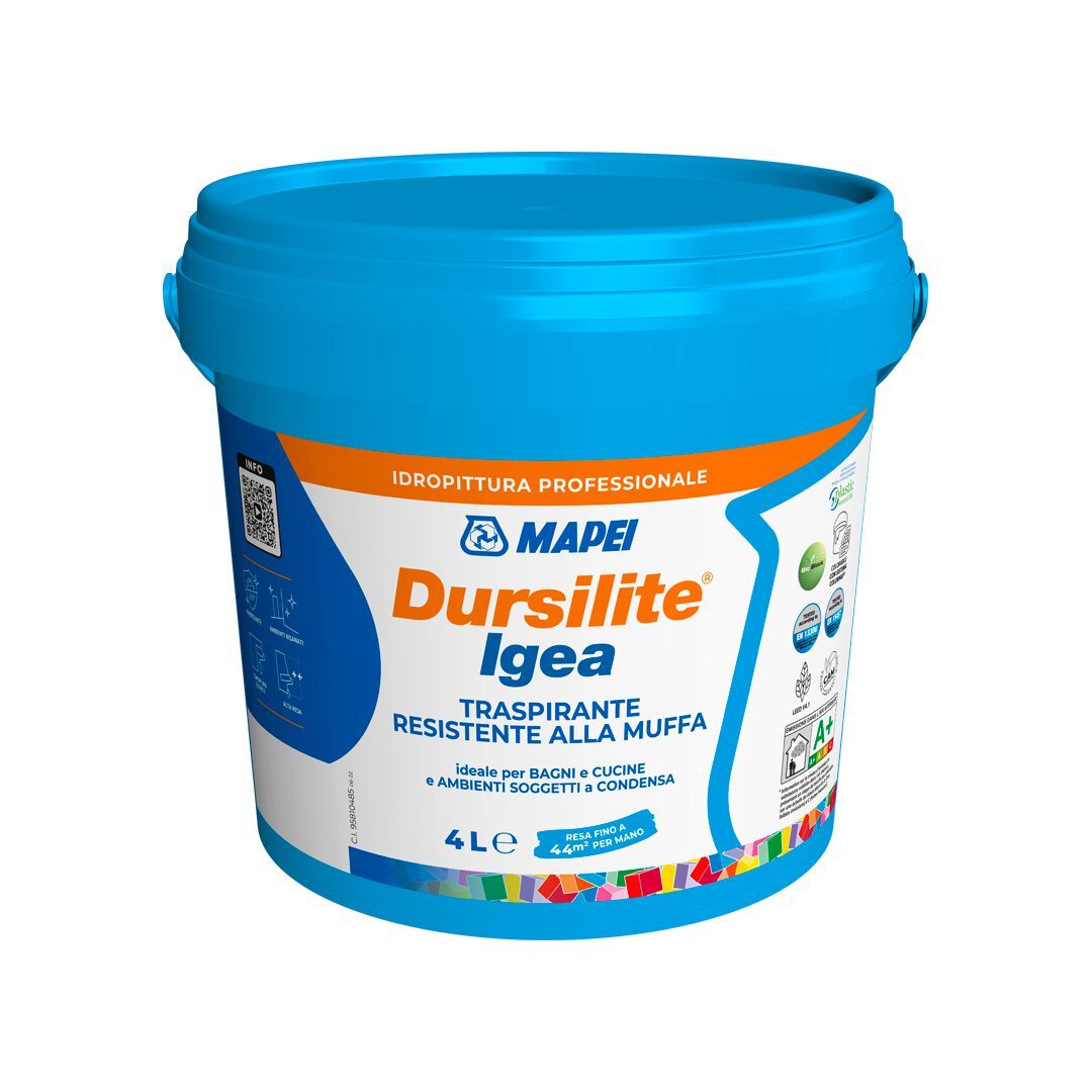 Водоотталкивающая краска для стен в помещении MAPEI DURSILITE IGEA ARCH-00038215 - Вид №1