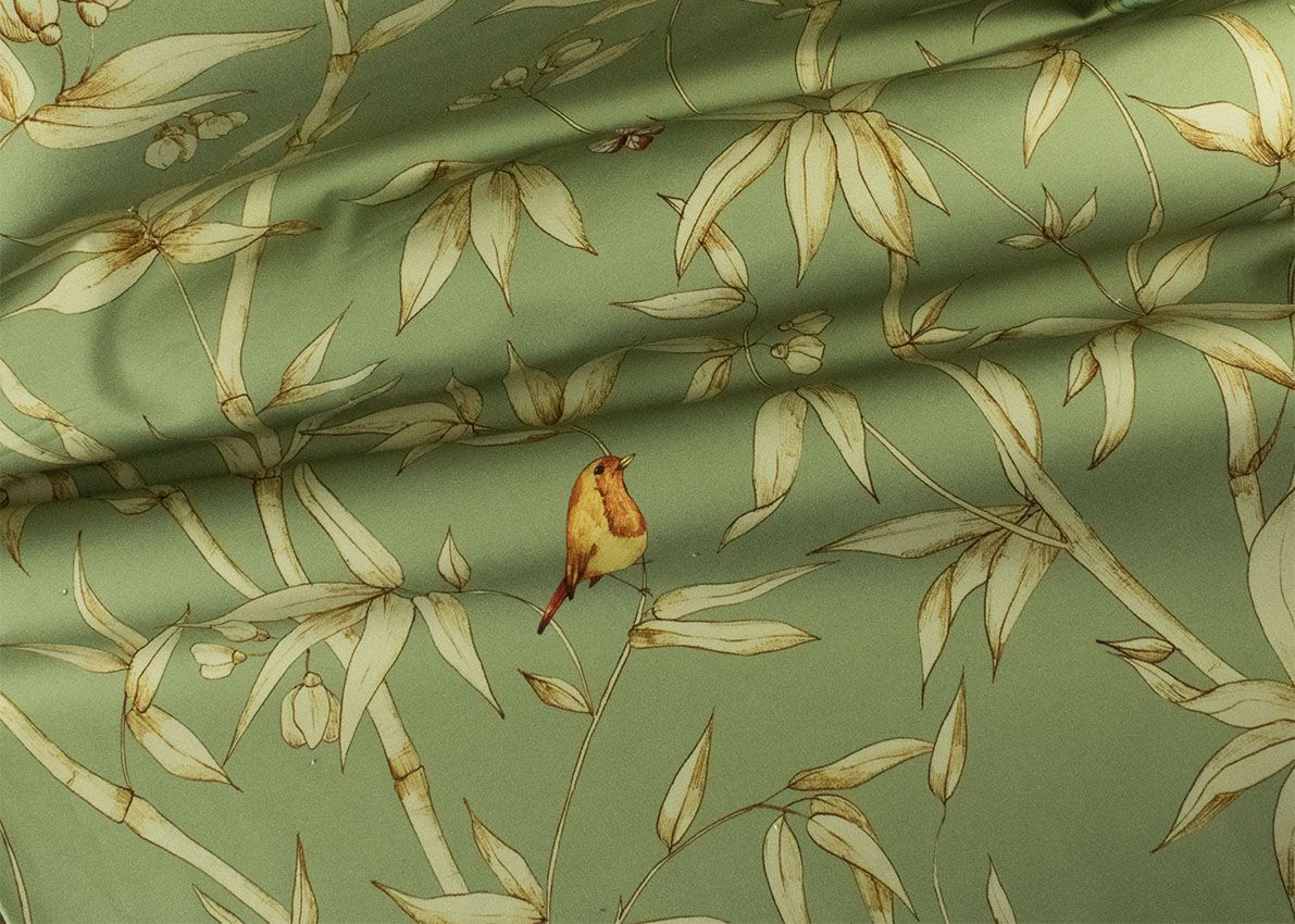 Обивочная ткань с цветочным рисунком Jannelli&Volpi СП GRANDE CORNICHE FABRICS ARCH-00100341 - Вид №4