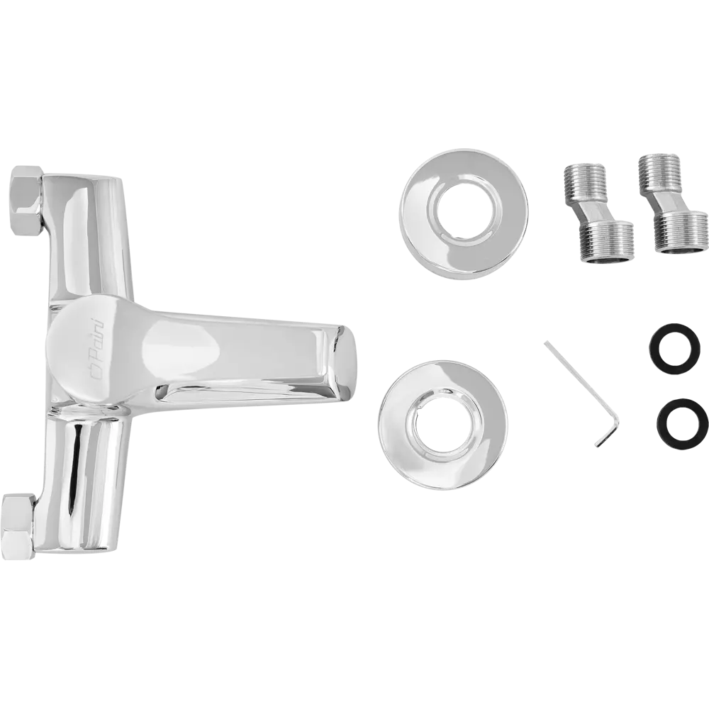 Смеситель для ванны Paini Messina однорычажный цвет хром STLM-2033756 - Вид №2