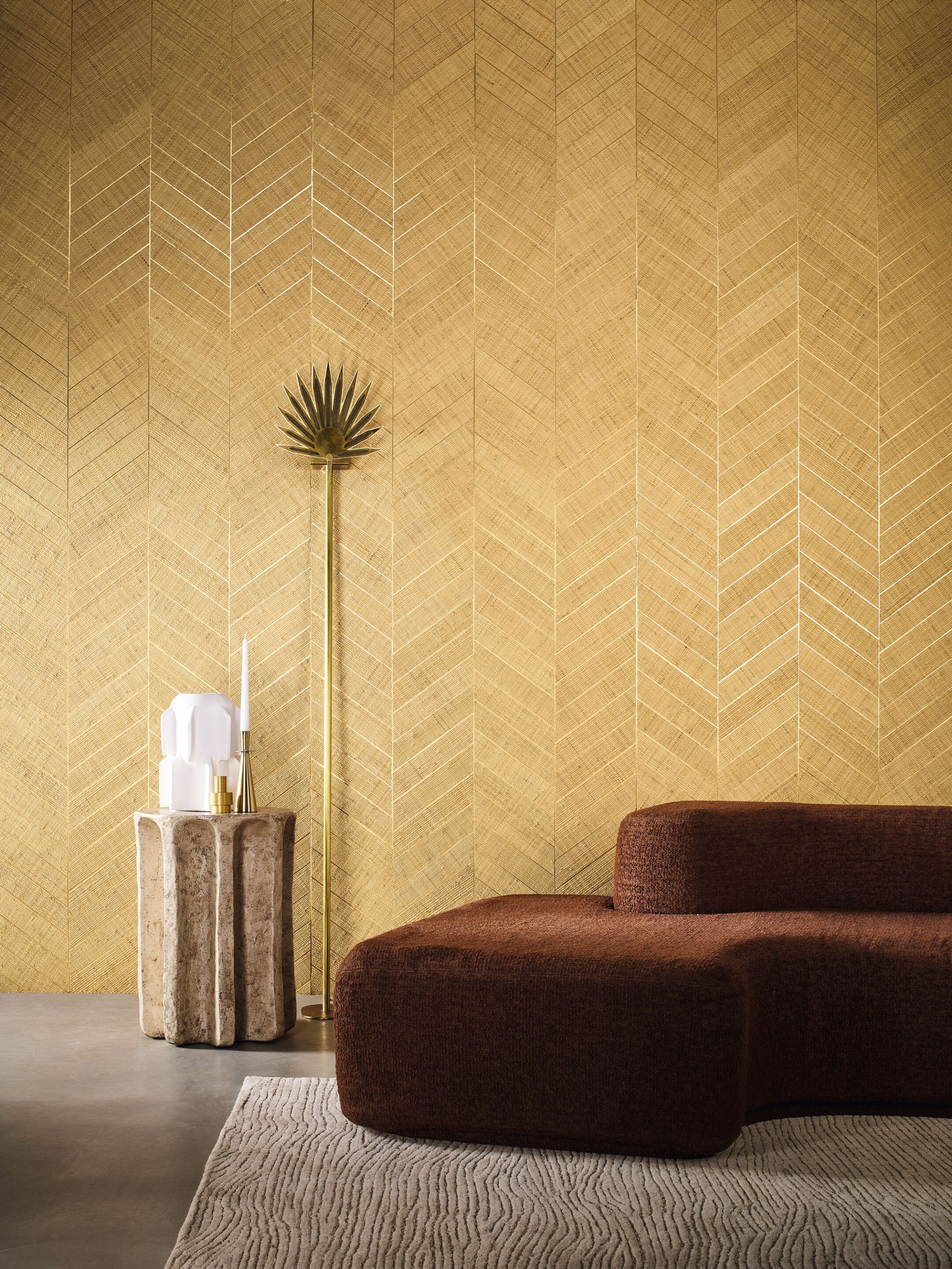 Обычная ткань для стен из рафии Casamance Solal ARCH-00054232