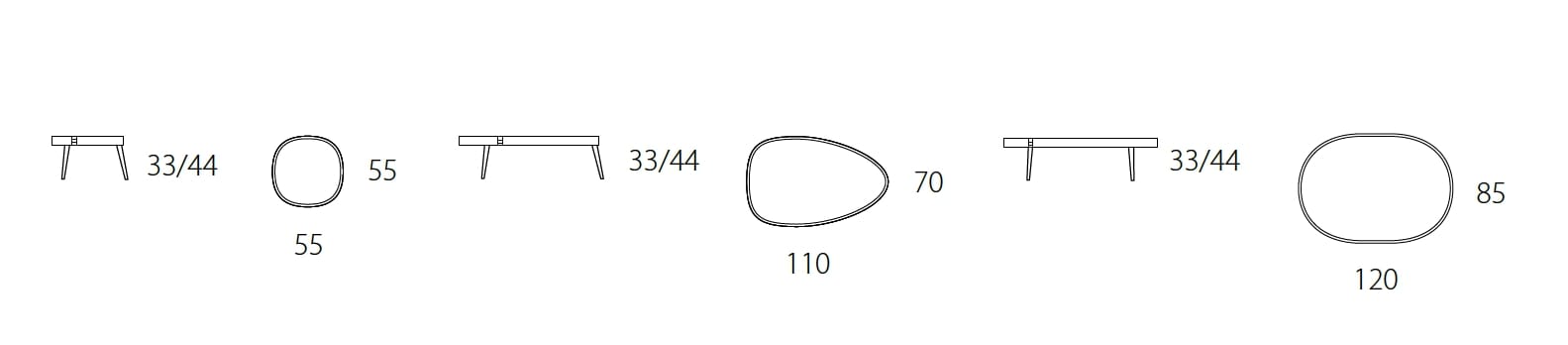 Журнальный столик RIFLESSI Lumiere ARCH-00097760 - Вид №2
