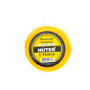 Леска Huter TS3012 витой квадрат 3 мм 12 м