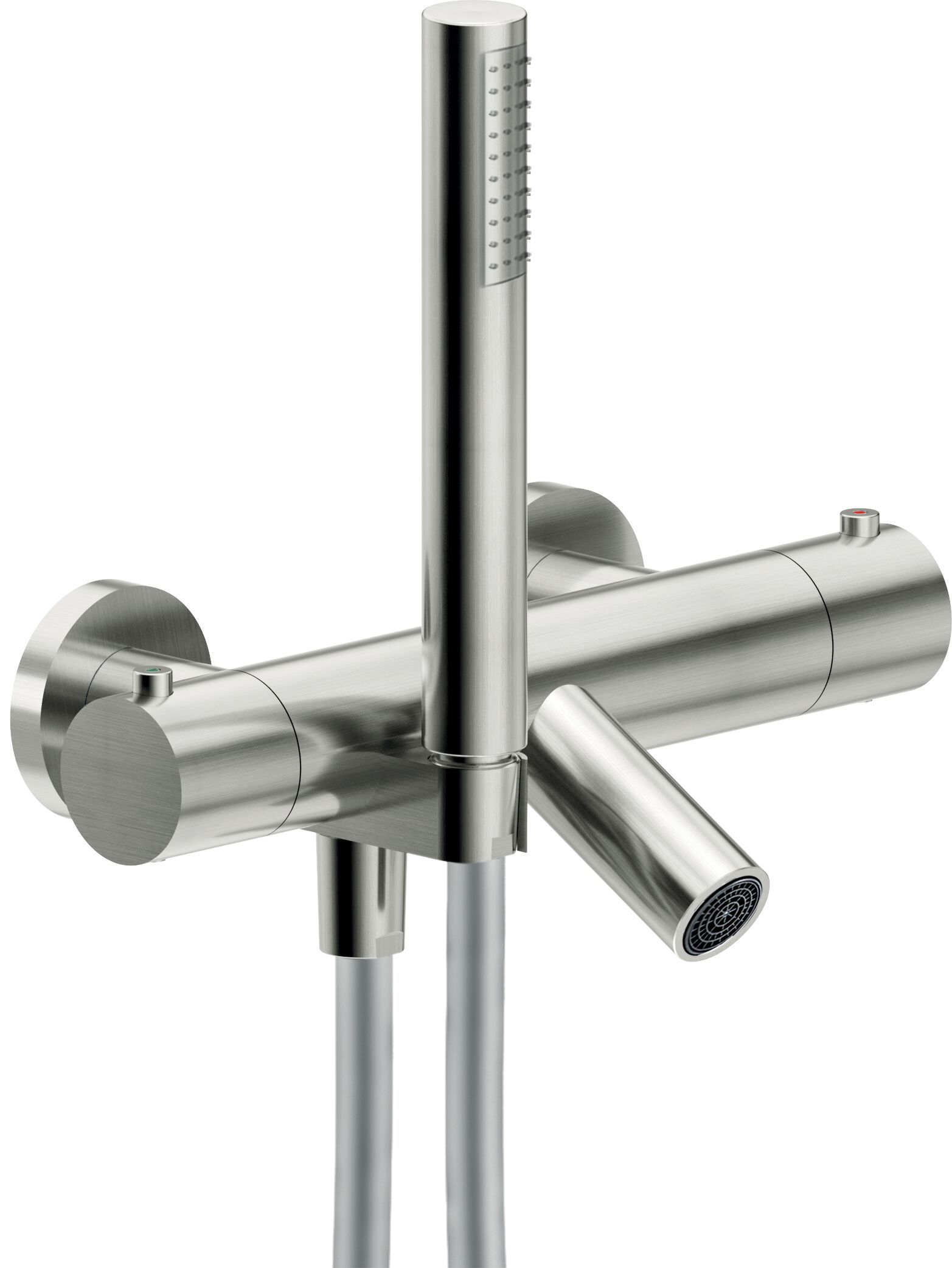 Настенный термостатический смеситель для ванны с ручным душем Nobili Velis ARCH-00143072 - Вид №1