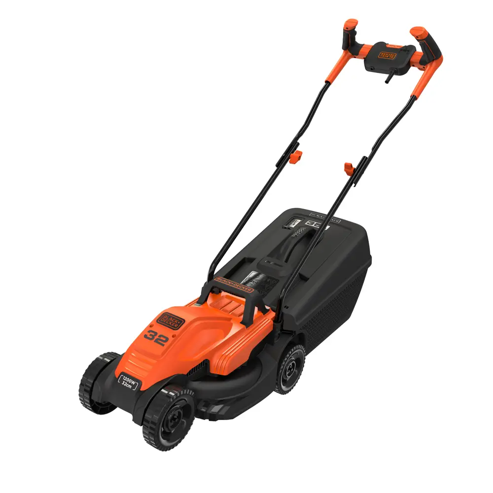 Газонокосилка электрическая Black&Decker BEMW451BH-QS 1200 Вт 32 см BLACK + DECKER STLM-2037192 - Вид №5