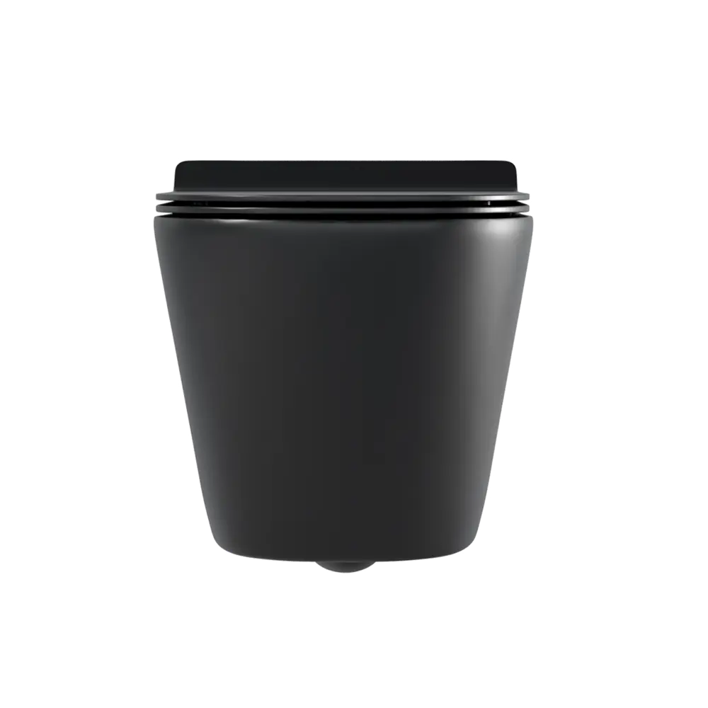 Комплект инсталляция с унитазом Culto Bruno с кнопкой цвет черный матовый STLM-2167035 - Вид №3