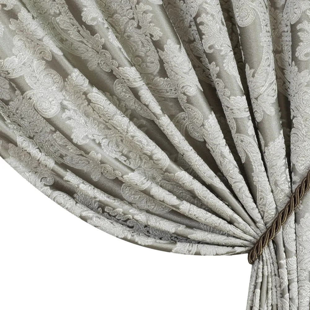 Штора на ленте Прато 160x260 см цвет коричневый GARDEN STLM-2116647