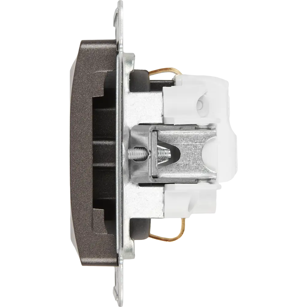 Schneider Electric Glossa - Розетка скрытого монтажа в графитовом исполнении 84693619 STLM-0053762 - Вид №2