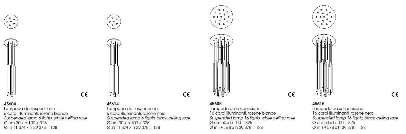 Кожаный светодиодный подвесной светильник Giorgetti LEAF ARCH-00065373 - Вид №6