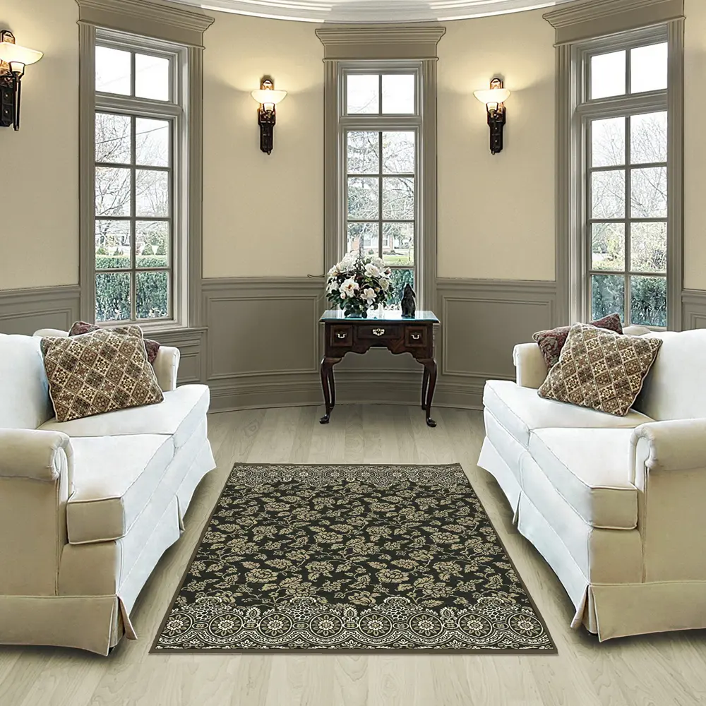 Ковер вискоза Genova 247/752570 200x290 см цвет коричневый RAGOLLE STLM-2122355 - Вид №1