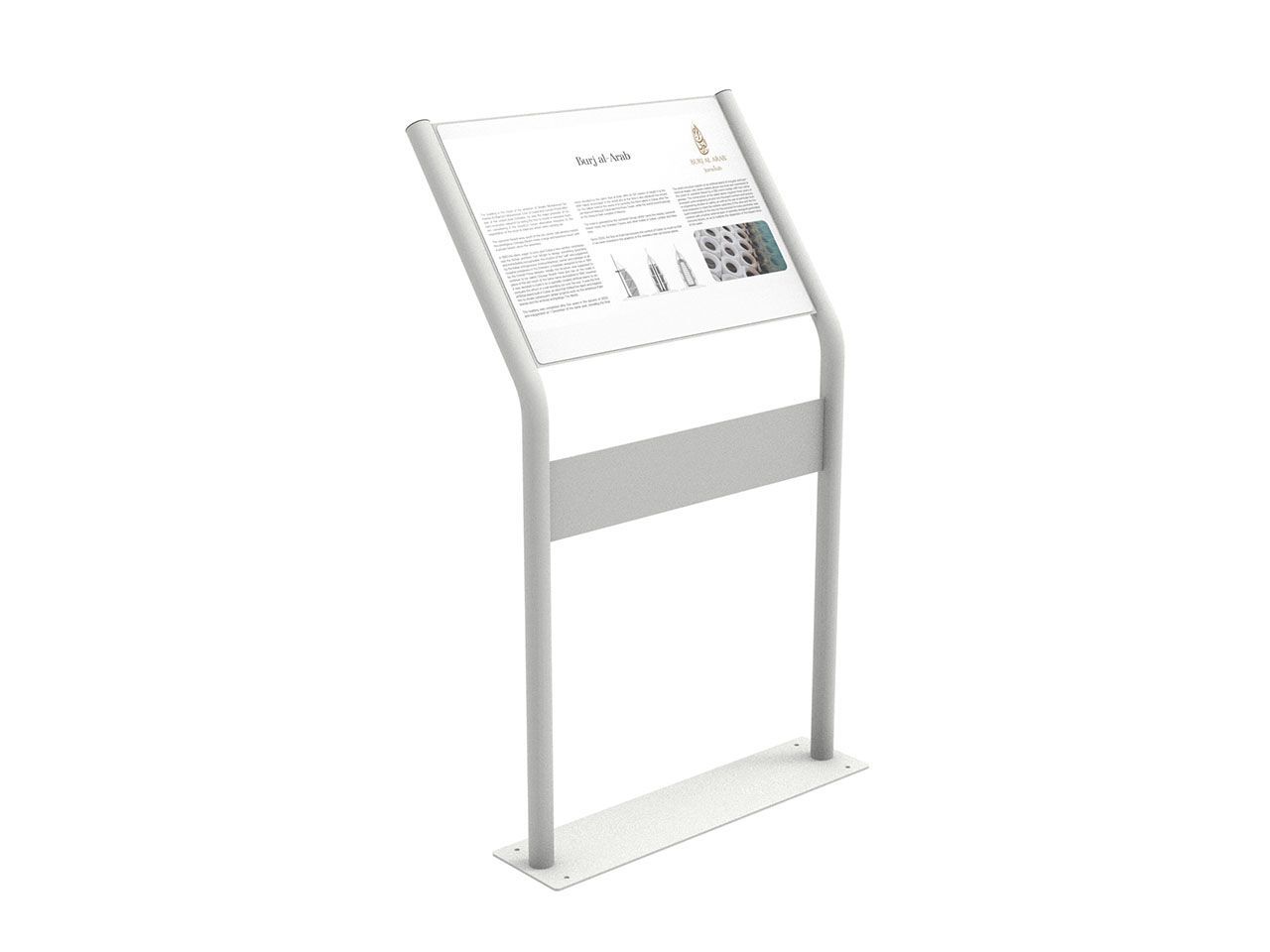 Оцинкованная сталь общественное пространство пюпитр Lazzari FERRARA ARCH-00132169 - Вид №6