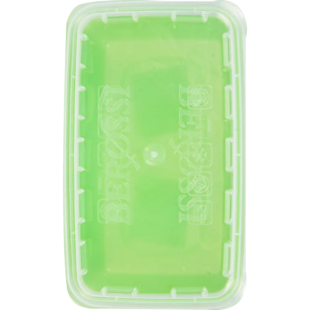 Набор контейнеров для заморозки Zip 0.9 л цвет зелёный BEROSSI STLM-2011966 - Вид №2