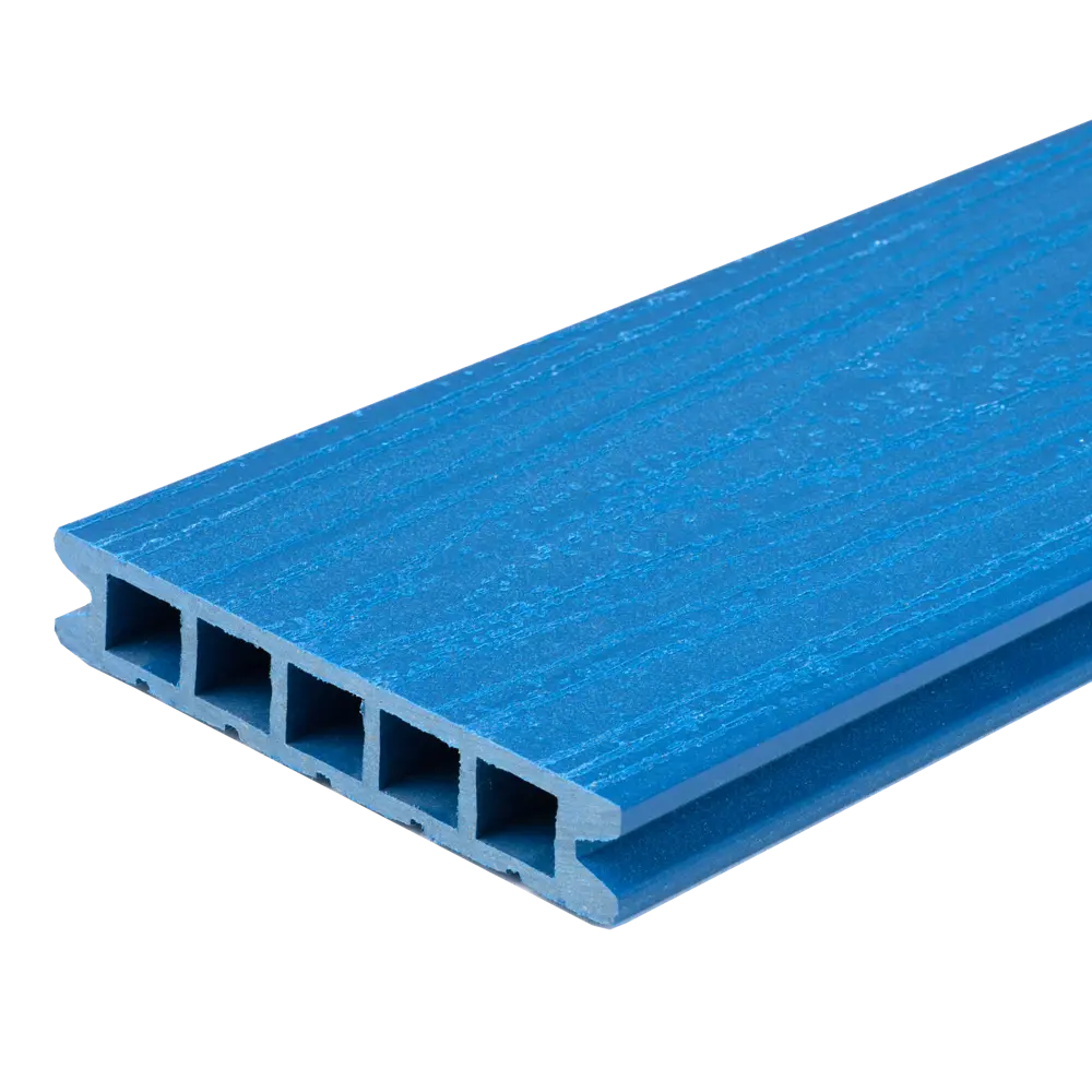 Террасная доска ДПК MultiDeck цвет Лазурь 3000x150x27 мм Вельвет 0.45 м² МУЛЬТИДЕК STLM-2124408 - Вид №1