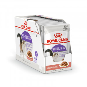 ПР0042547*12 Корм для кошек Sterilised мусс пауч (упаковка - 12 шт) ROYAL CANIN