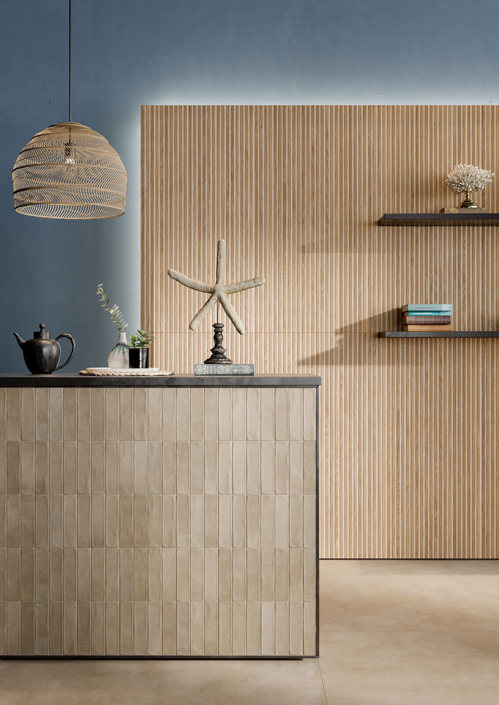 Глазурованный керамогранит / напольное покрытие Ceramica Rondine CRUDA BRICK ARCH-00018388 - Вид №2