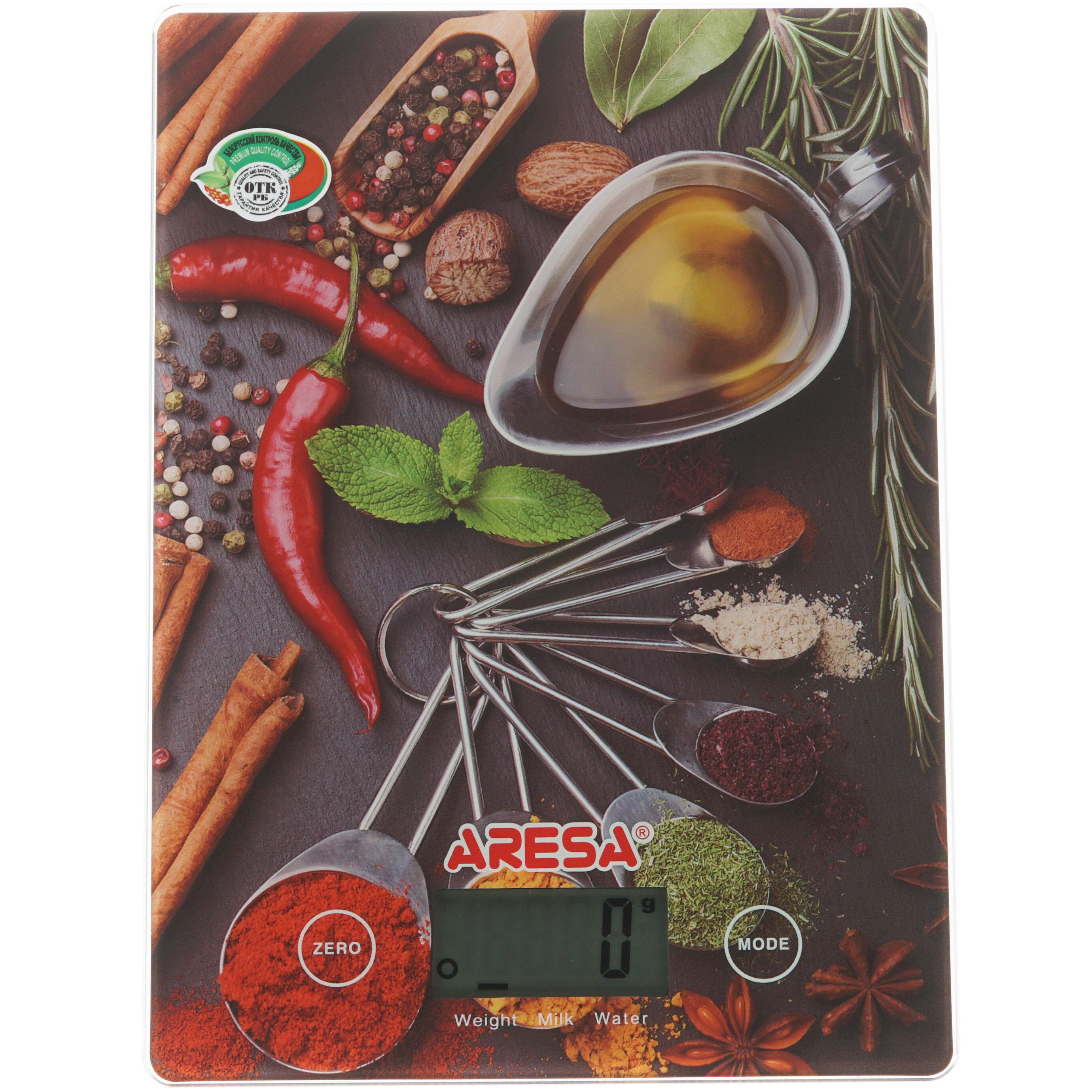 8146603 Кухонные весы ARESA AR-4307 разноцветный STDN-0087232