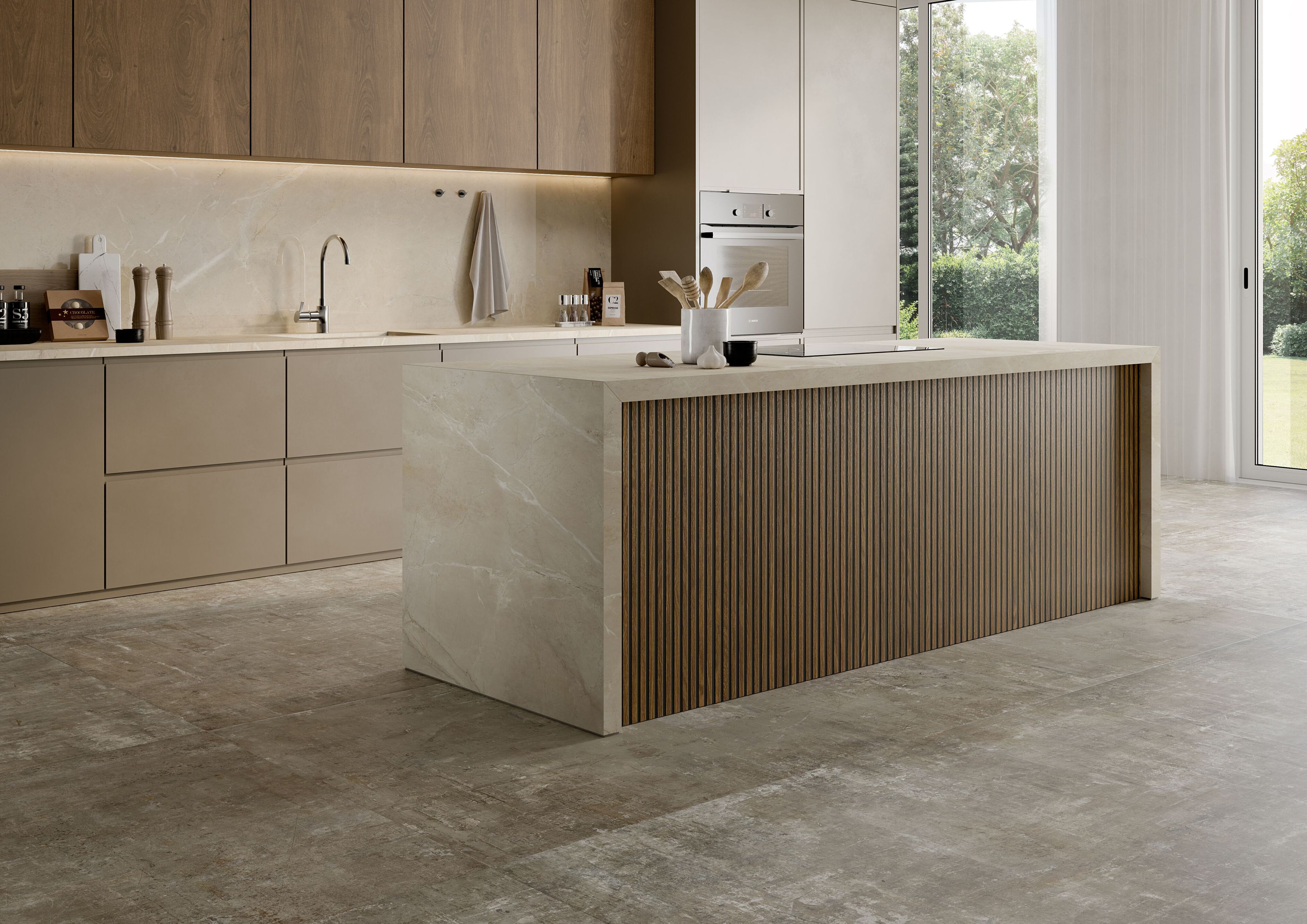 Трехмерная поверхность из глазурованного керамогранита под дерево Ceramica Rondine CANNÈ ARCH-00069049 - Вид №3