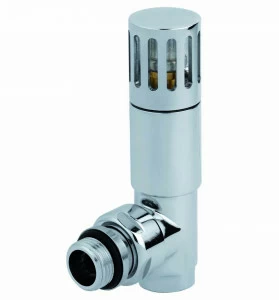 Carlo Poletti V323T00E Клапан термостатический угловой с подключением для медной или пластиковой трубы.