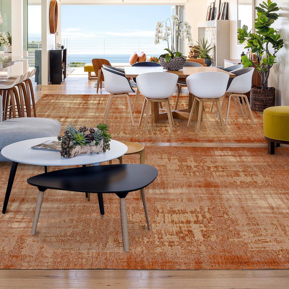 Сплошной цвет прямоугольный ковер Ademi Essential ARCH-00039271 - Вид №9