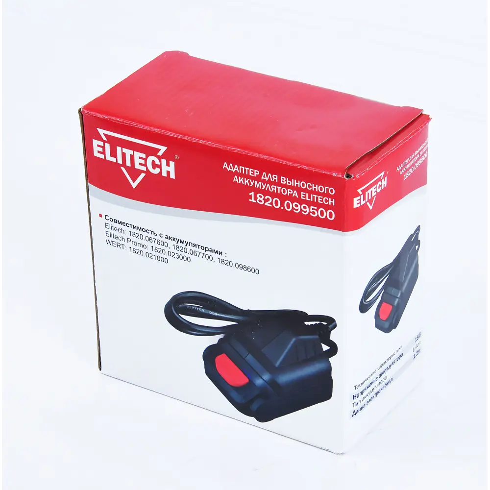 Адаптер для аккумулятора Elitech 1820.099500, 18 В STLM-2197365 - Вид №5