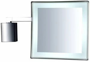 GEDY Квадратное настенное увеличительное зеркало со встроенной подсветкой  A602