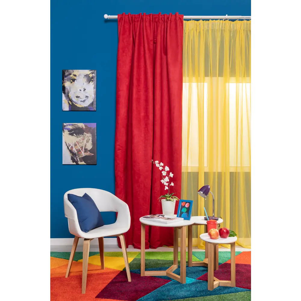 Обои флизелиновые Inspire с эффектом окрашенных стен синие 0.53х10 м эффект окрашенных стен STLM-2016513 - Вид №7