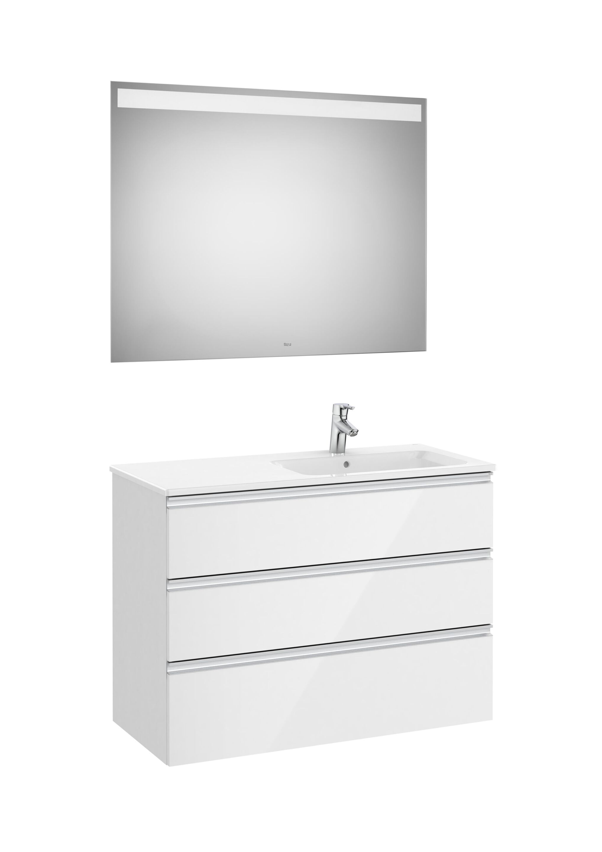 Деревянный умывальник с зеркалом и встроенной раковиной Roca UNIK A8515 / A8518 ARCH-00035896 - Вид №63