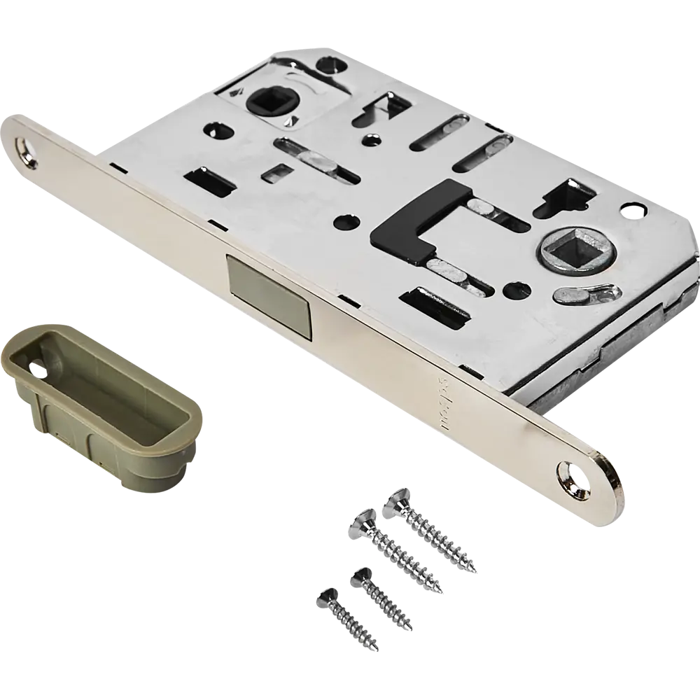 Защёлка сантехническая магнитная под фиксатор EDS-50-96 WC цвет никель EDSON STLM-2055877 - Вид №1