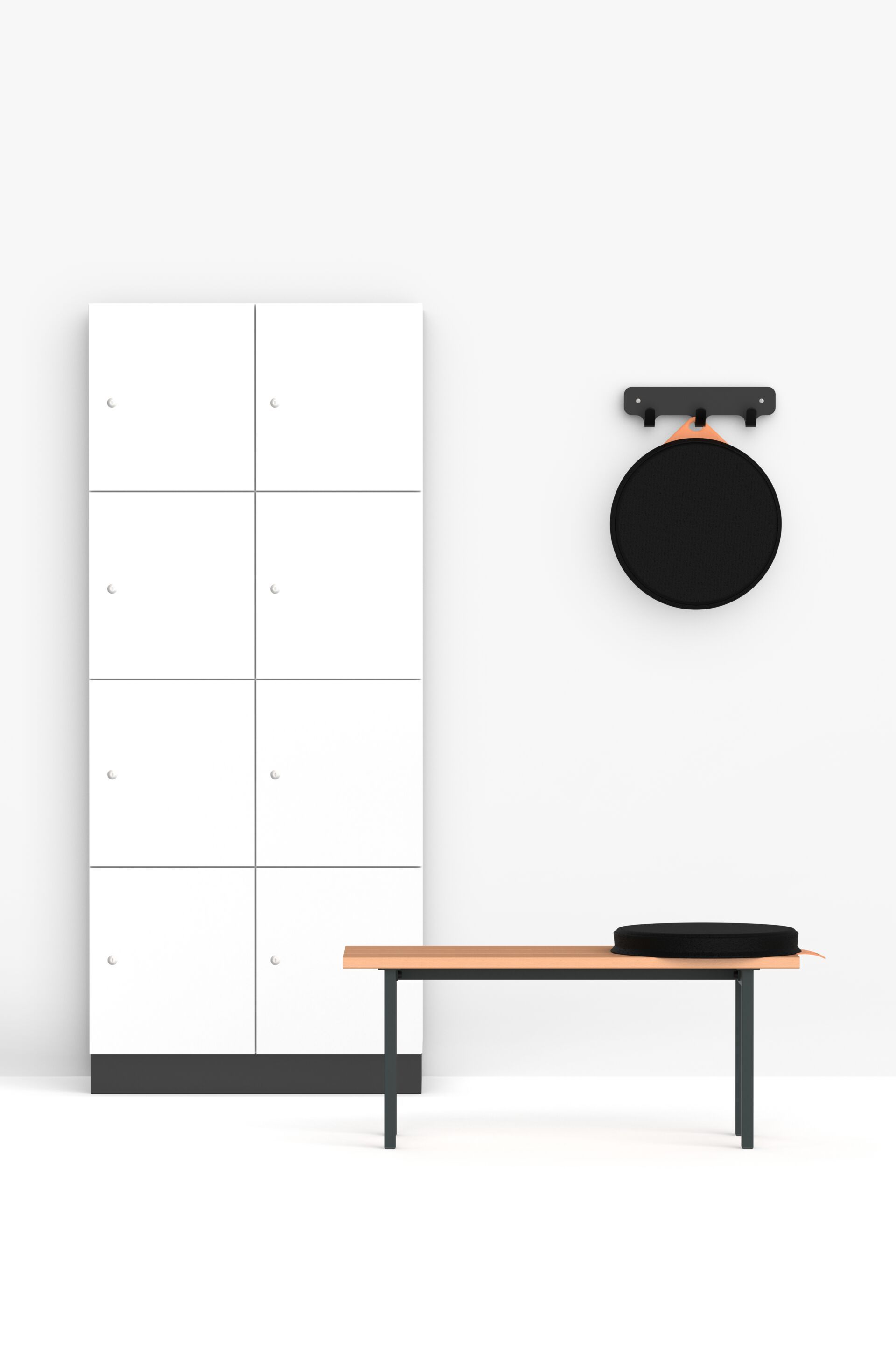 Кожаная круглая подушка FUNCTIONALS CUSHION ARCH-00104593 - Вид №2