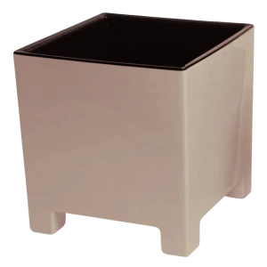 Кашпо Evergreen Design Сигма 17x19x19 см v5.5 л пластик фраппе