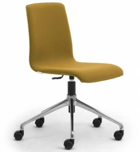 Leyform Офисное кресло из ткани с колесами на козелке Zerosedici