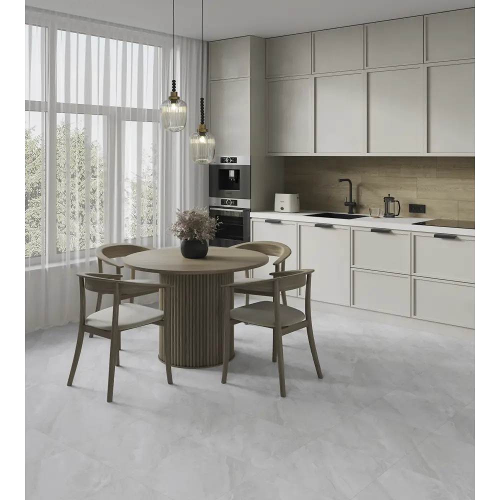 Глазурованный керамогранит Lb Ceramics Вершина 45x45 см 1.62 м² матовый цвет серый STLM-2125823 - Вид №2