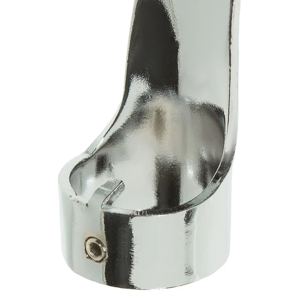 Наконечник Inspire «Завиток плоский» 15 см цвет хром STLM-2027425 - Вид №2