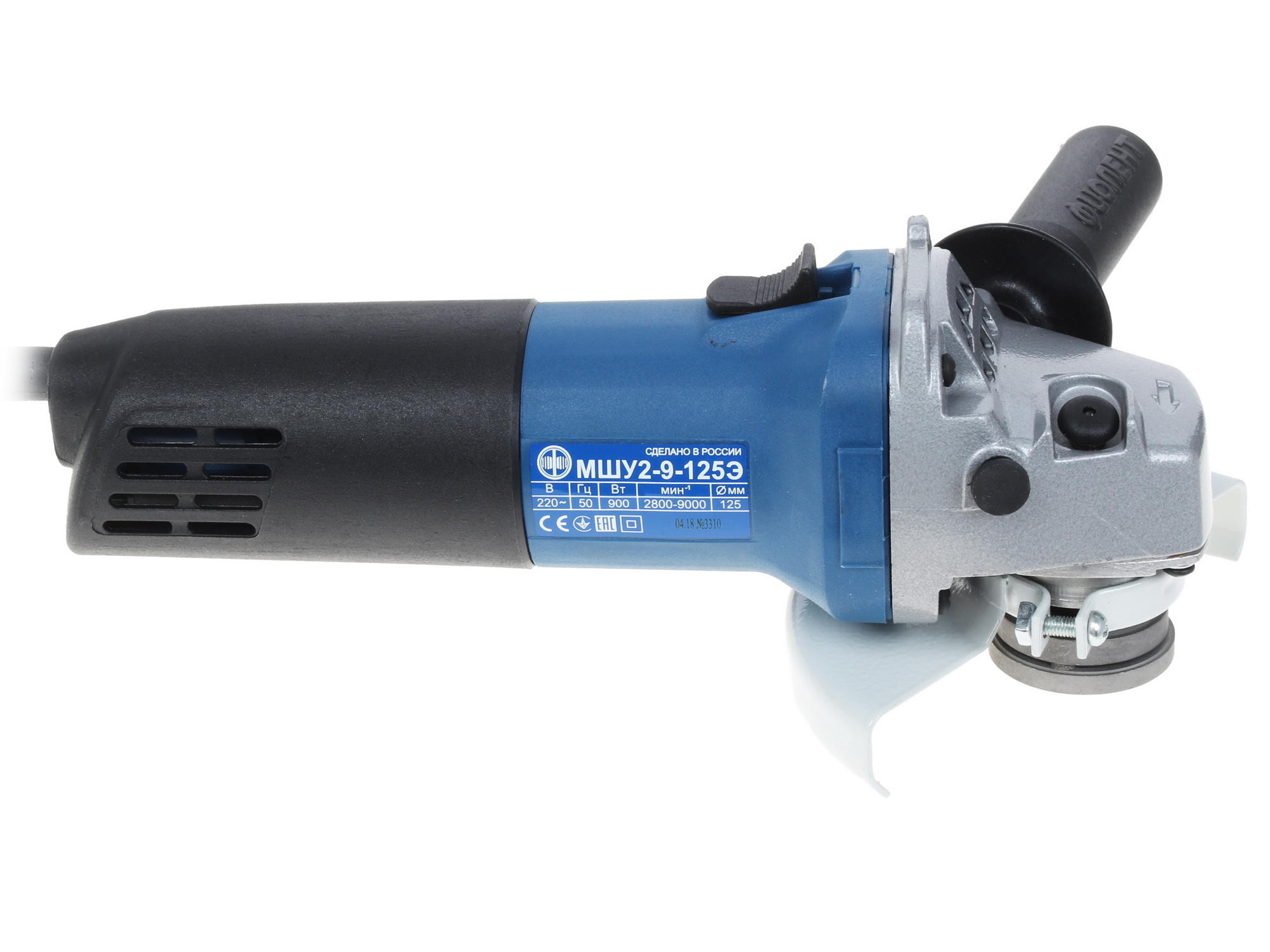 Углошлифовальная машина (УШМ) Фиолент МШУ2-9-125Э 1183213 STDN-0079348 - Вид №3