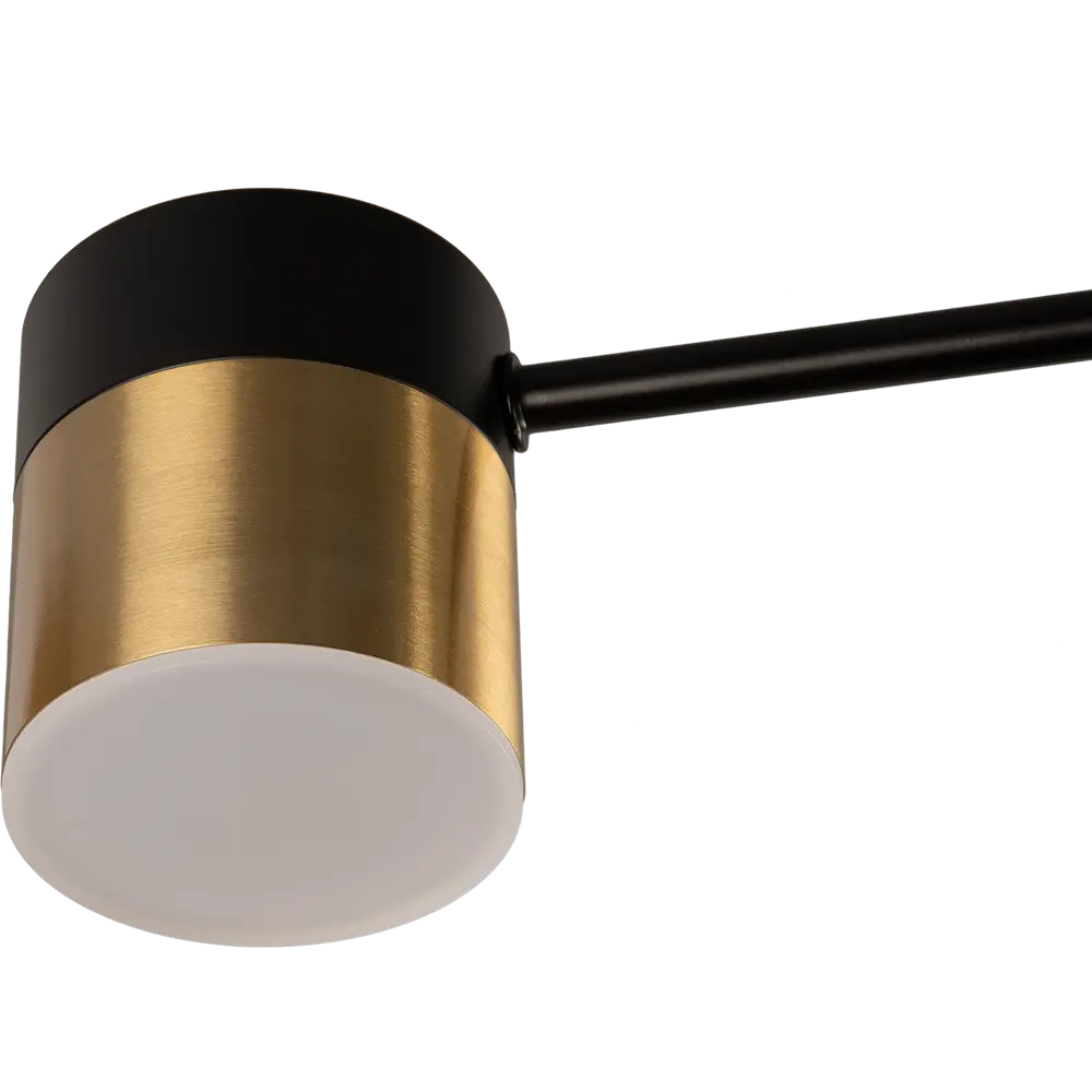 Люстра потолочная светодиодная Escada 10244/6LED с пультом управления, 8 м², регулируемый белый свет, цвет черный STLM-2019404 - Вид №5