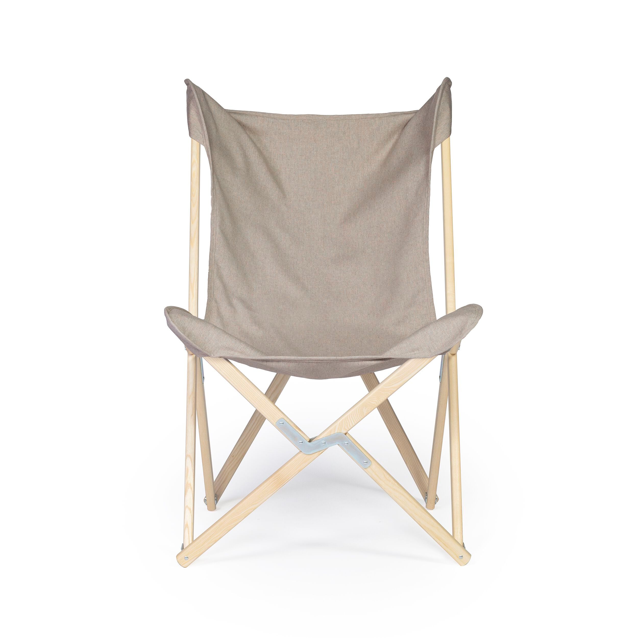 Folding recycled fabric low lounge chair Telami ARCH-00101191 - Вид №2