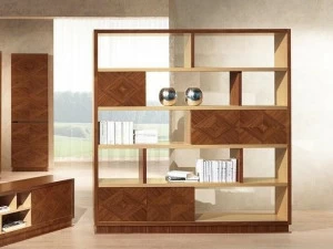 Carpanelli Открытый деревянный книжный шкаф Original lifestyle