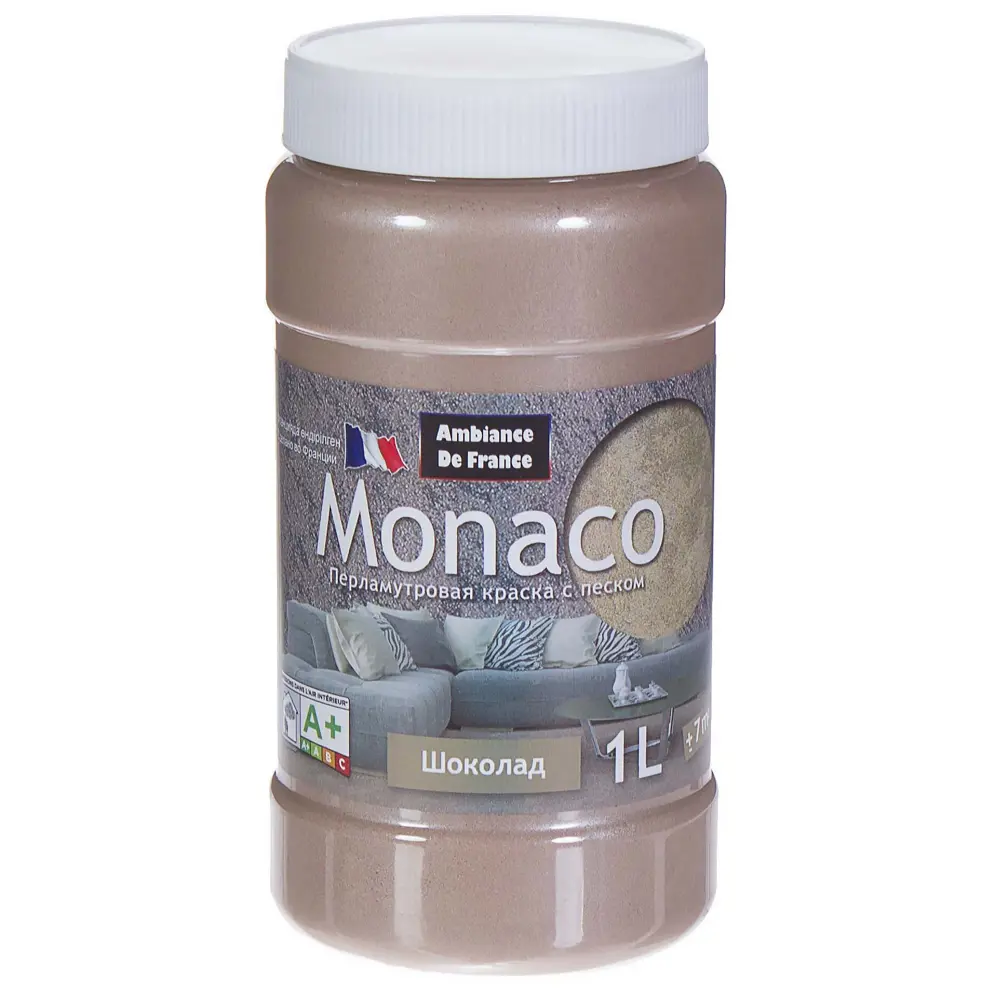 Краска перламутровая Monaco 1 л шоколад 81945366 STLM-2002988 AMBIANCE DE FRANCE 