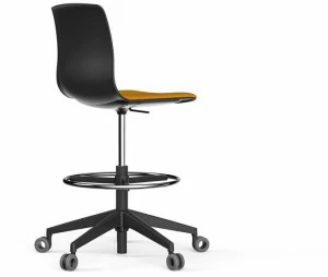 ACTIU Офисный стул на колесиках для дизайнера с подставкой для ног Noom