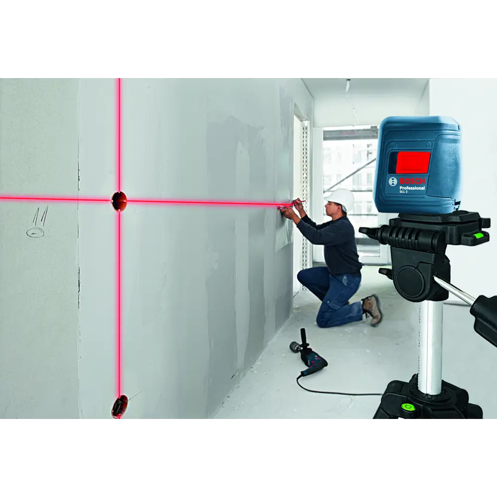 Лазерный нивелир Bosch GLL 2, дальность до 10 м BOSCH PROFESSIONAL STLM-2163379 - Вид №7