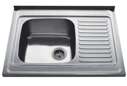 HBD6080 Кухонная мойка , сталь микродекор Haiba 