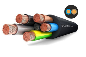 16043993 Силовой гибкий кабель H07RN-F 2x2,5 XTREM 10 метров арт.3002002M Top cable
