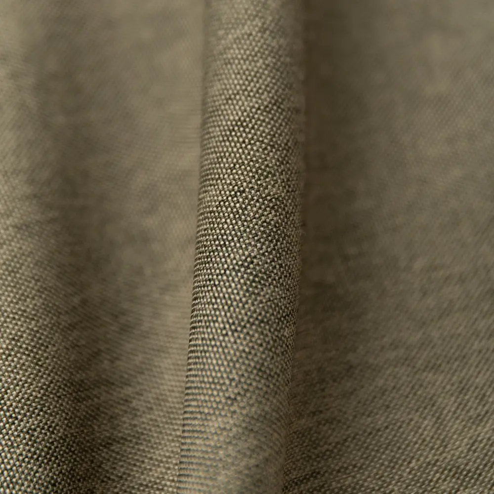 ЛТ ткань 1 п/м лен однотонный genevra оливковый 300 см TEX REPUBLIC STLM-2054510 - Вид №3