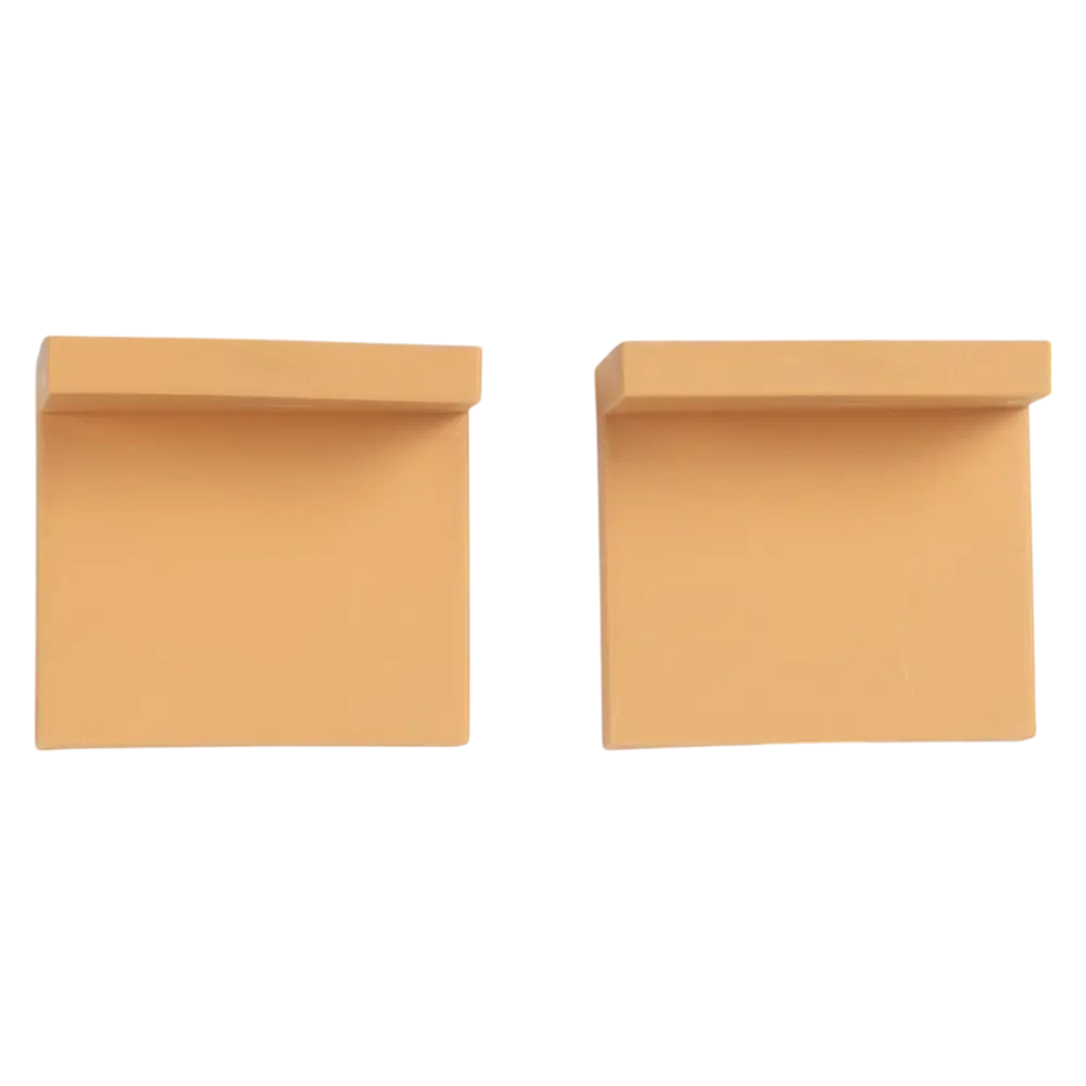 Jet Угловой кронштейн для мебели бежевый 45×34×50 мм (2 шт) 89402309 STLM-1563843