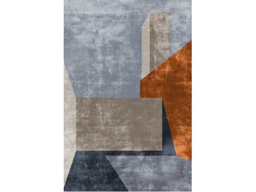 Ковер ручной работы из бамбукового волокна Sirecom Tappeti перспективы ARCH-00038346