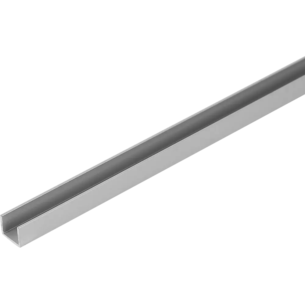 Планка торцевая П-образная 60x0.6 см для стеновой панели 6 мм цвет алюминий Santreyd STLM-2126553