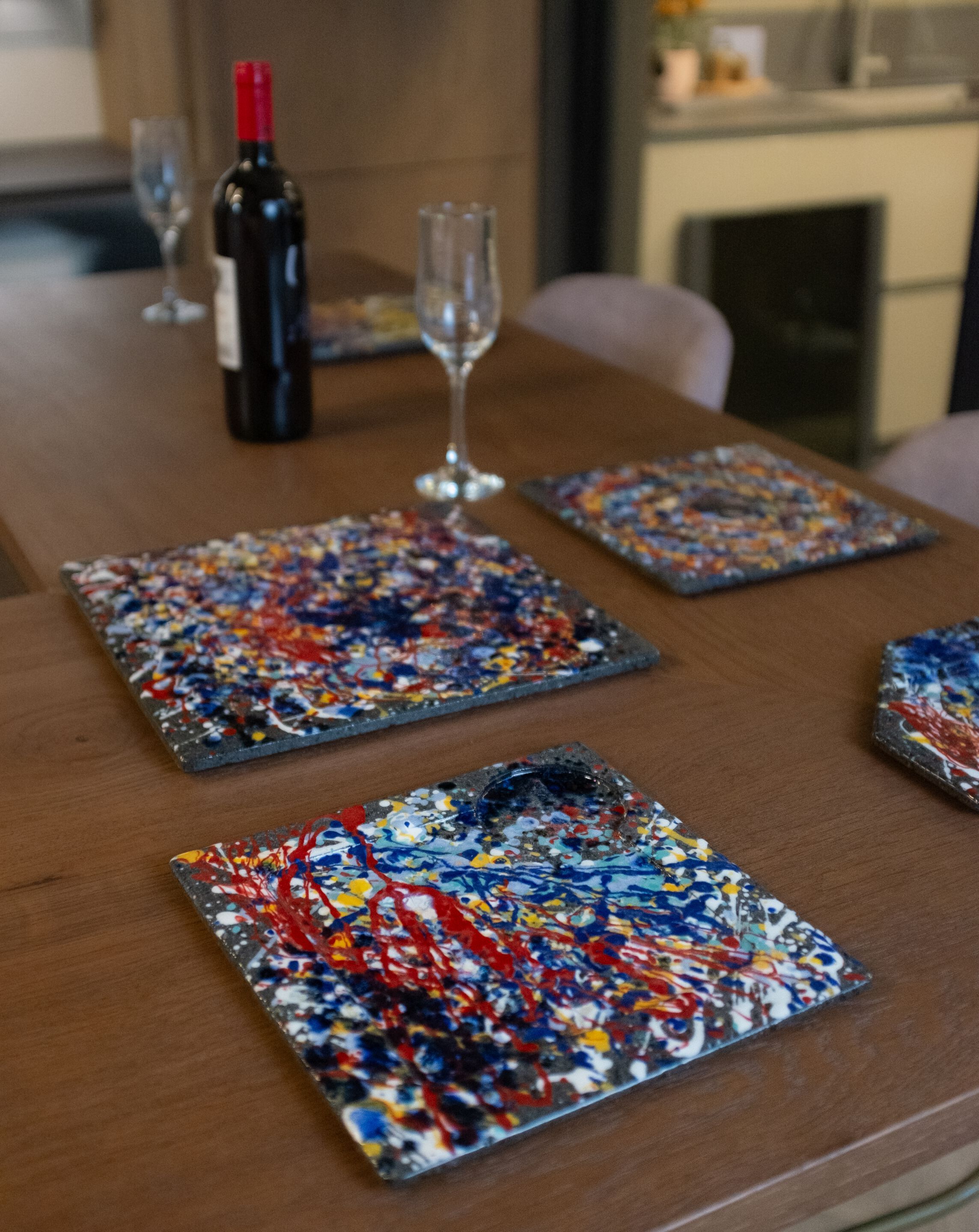 Квадратный подшерсток из лавового камня Etnea Cuorelavico момент ARCH-00067493 - Вид №6