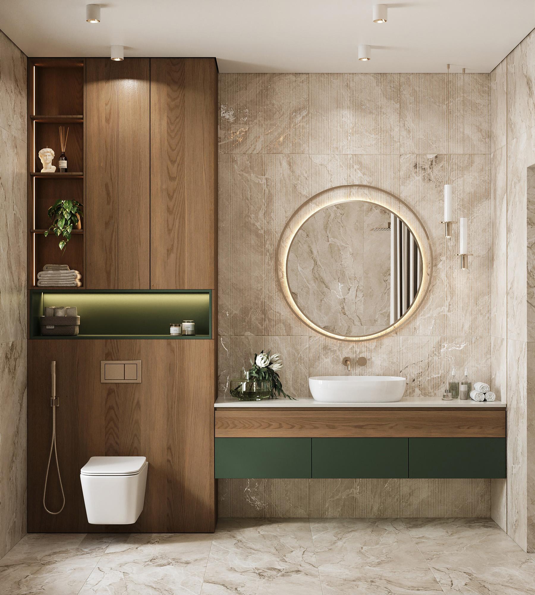 Керамогранит BOLIVIA SAND DECOR 60х120 Arcadia Ceramica CR4008-D - Вид №1