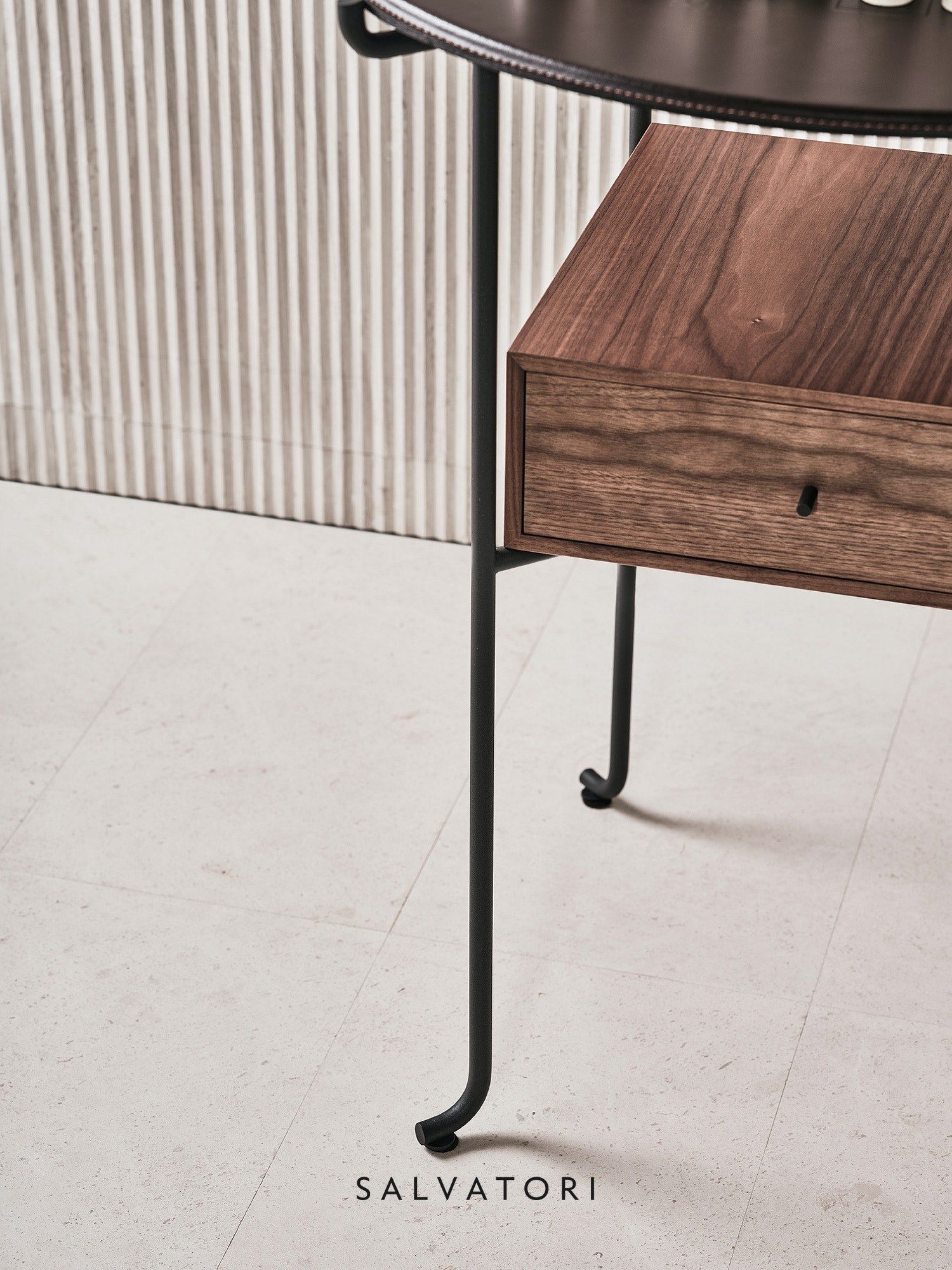 Шахматный стол из кожи Salvatori флирт ARCH-00104174 - Вид №4