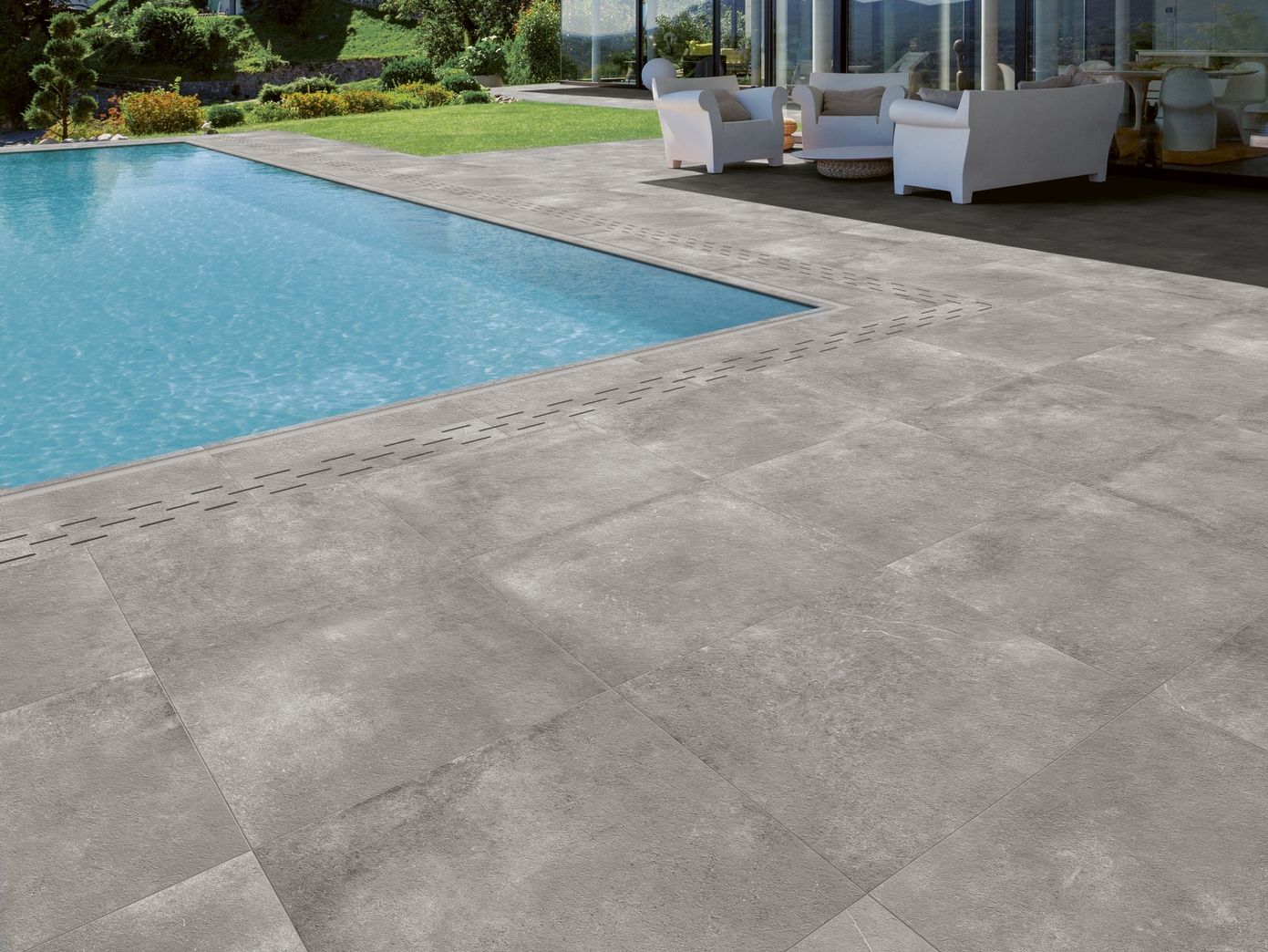 Напольное покрытие из керамогранита с эффектом камня Pastorelli FREESPACE ARCH-00072088